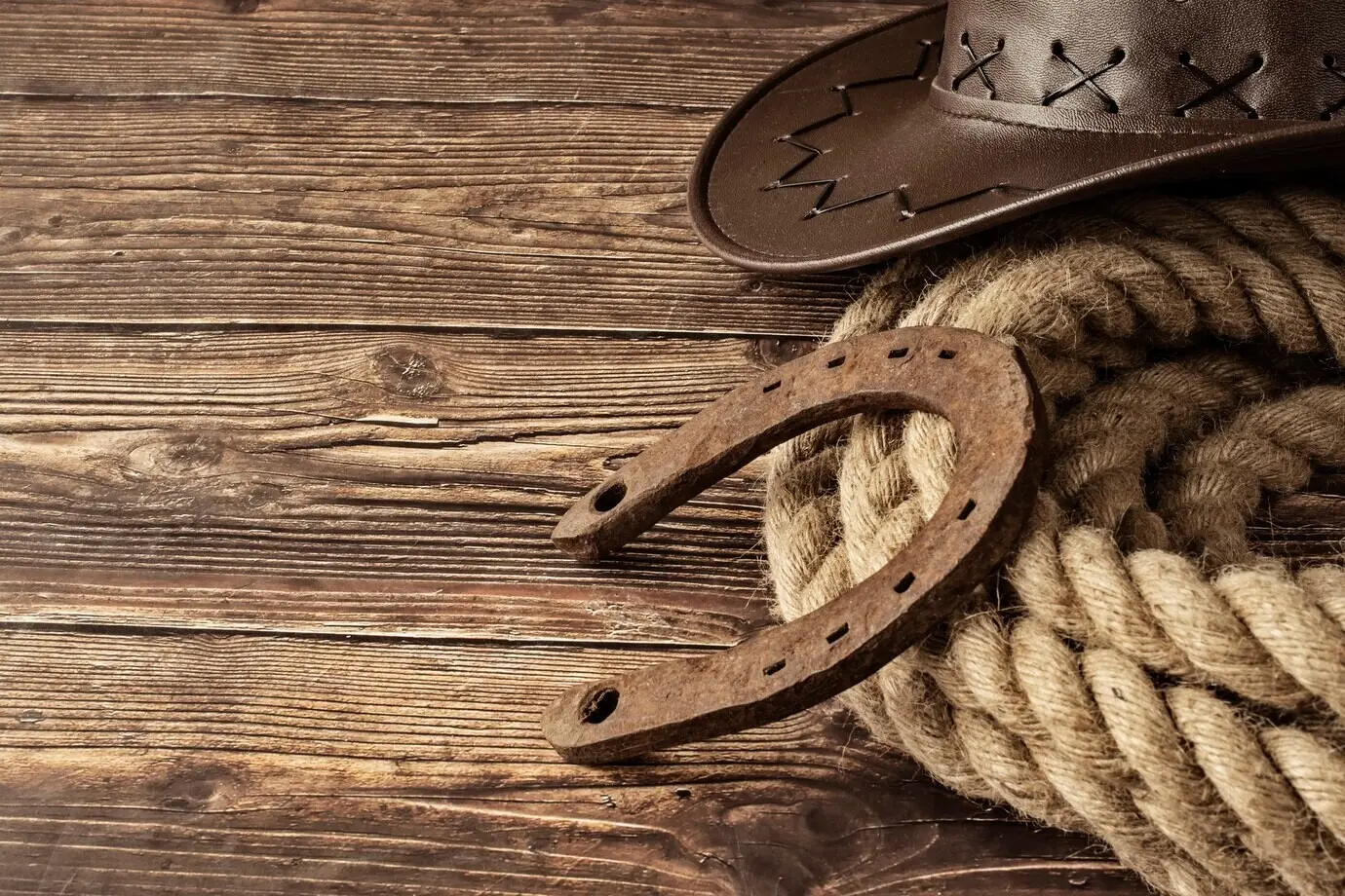 Konzept für einen Cowboy-Hintergrund